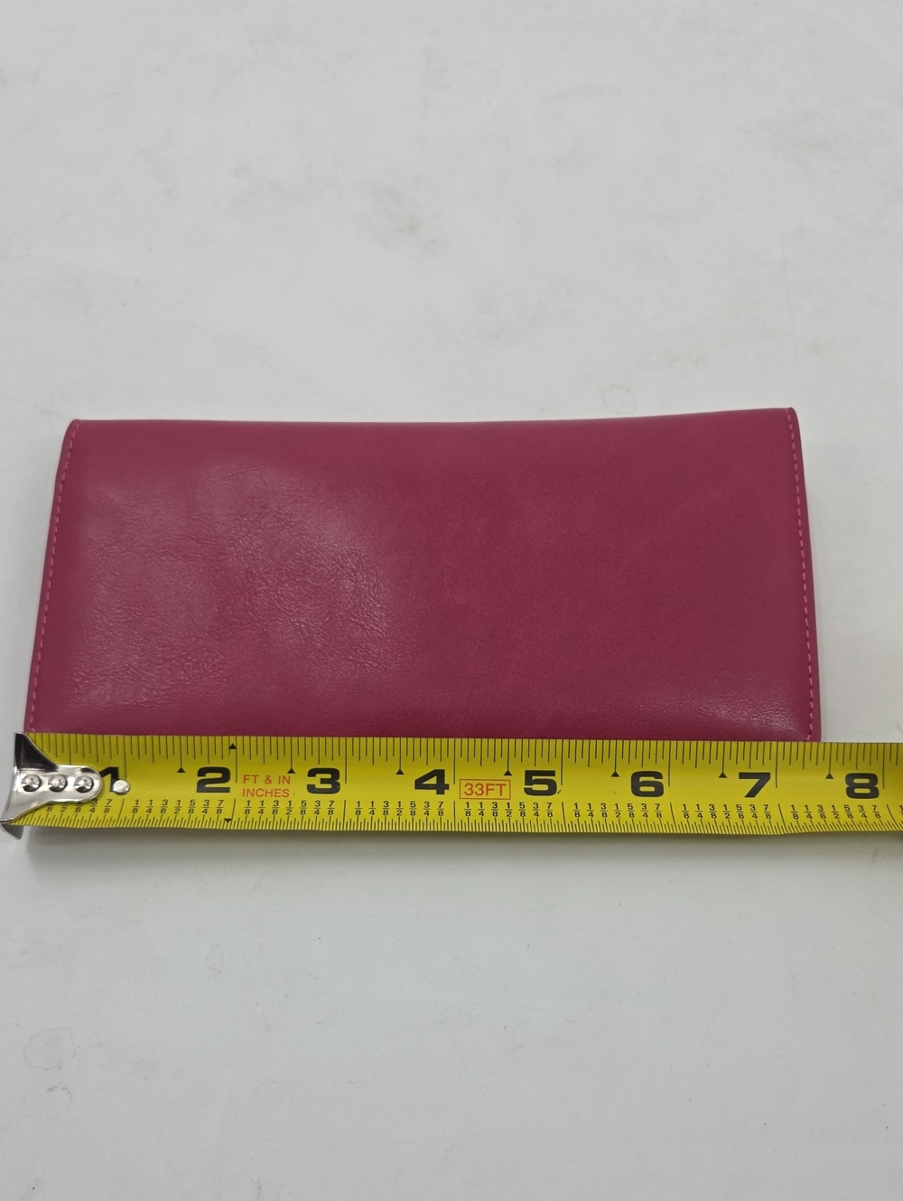 Slim RFID blocking Wallet in Raspberry Pink - Picture 15 of 16